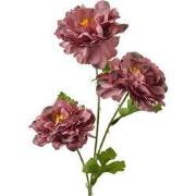 Clayre & Eef Kunstbloem 64 cm Paars Kunststof