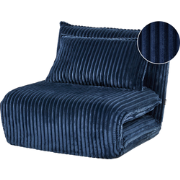 LYSEKIL - Slaapbank - Blauw - Corduroy