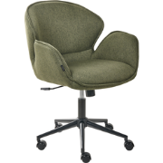 BELMAR - Bureaustoel - Groen - Polyester