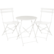 Mica Decorations Laurence Bistroset Metaal - Set van 3 - Tuinstoelen e...