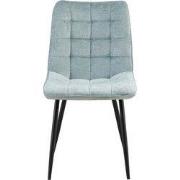 Eetkamerstoel Lucille Perfecte Harmonie Lichtblauw (set van 4) - 66 cm...