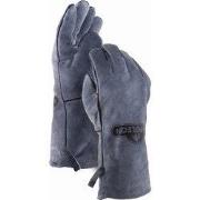 Lederen barbecuehandschoenen, (1 paar)