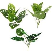 Monestera gatenplant kunstbloem zijde nepbloem