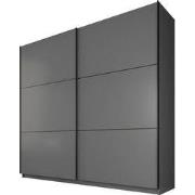 Meubella - Kledingkast Samantha - Grijs - 217 cm