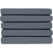 Ten Cate Katoensatijnen Hoeslaken - 90x200 - Donker Blauw