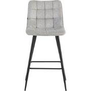 Barstoel Lucille Perfecte Harmonie Grijs (set van 4)