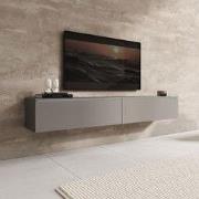 Meubella - Dixon - TV-Meubel - Grijs - 180 cm