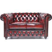 Chesterfield Eco Leather Line - Crimson 2-zits