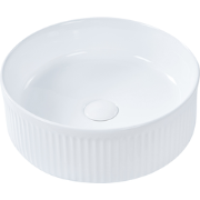 GELDO - Wastafel - Wit -  37 cm - Keramiek