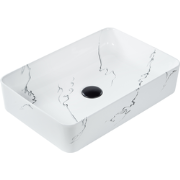 HOPI - Wastafel - Wit - 51 x 34 cm  - Keramiek