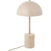 Tafellamp Beige Metaal - 25x25x45cm - Sheffield