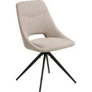 Eetkamerstoel Zand Draaibaar - Dokka - Set van 2