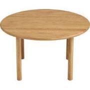 Salontafel Rond Naturel Hout - Ø70x40cm - Jena