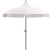 Garden Impressions Aloha stokparasol taupe - ecru Ø180 cm