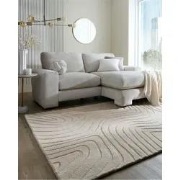 Laagpolig Wollen Vloerkleed Mesmerize - Abstract - Naturel / Beige - 1...