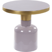 LOMITA - Bijzettafel - Violet - Metaal