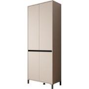 Meubella - Finta - Schoenenkast - Beige - 80x40x206 cm