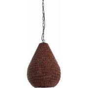 Hanglamp Kabinda - Bruin - Ø31x39cm