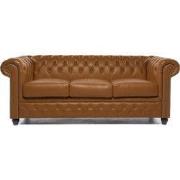 Chesterfield Eco Leather Line - Blush 3-zits