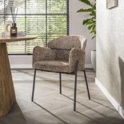 Eetkamerstoel Champagne Lola Hoven Chenille Stof