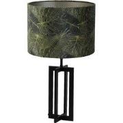 Tafellamp Mace/Amazone - Zwart/Groen - Ø30x56cm