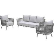 Aversa sofa rope loungeset - taupe - valley sand