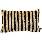 LORENZO | sierkussen 30x50 cm | Raven | zwart | multicolor | Hoii | me...