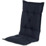 Hoge rug blauw 123x50x9 cm Havana