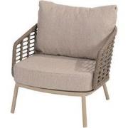 Taste Puglia 2 x lounge stoel en 1 x organische 3-zits lounge bank lat...