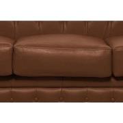 Chesterfield Eco Leather Line - New Brown 2 Tone 3-zits