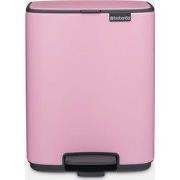 Bo Pedaalemmer, 7 liter, stil sluitend, kunststof binnenemmer - Lilac ...