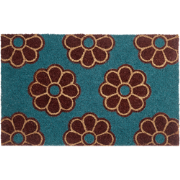 KULIK - Deurmat - Blauw - 50 x 80 cm - Kokosvezel