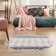 Vloerkleed Focus - Rond - Hoogpolig - Fluffy  - Scandinavisch - Multi-...