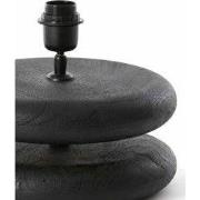 Lampvoet Eboli - Zwart - Ø25x9cm