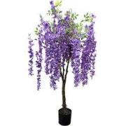 Wisteria paars 150 cm kunstplant