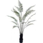 Varen in pot groen 180 cm kunstplant