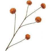 Dahlia oranje 90 cm kunstbloem