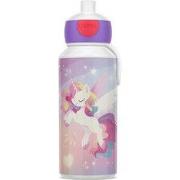 Drinkfles pop-up campus 400 ml unicorn glow