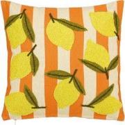 Mica Decorations Citroen Sierkussen - Kussen met Kussenhoes - Woondeco...