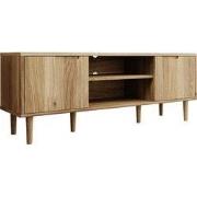 Meubella - Selwood - TV-Meubel - Eikenpatroon - 154x43x58 cm
