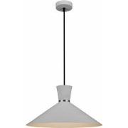 KONO pendel Ã˜39,5 E27 wit/wit