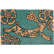 CLARK - Deurmat - Groenblauw - 40 x 60 cm - Kokos