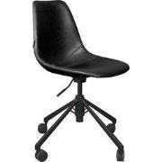 DUTCHBONE OFFICE CHAIR FRANKY BLACK