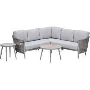 Garden Impressions Devin loungeset hoek 5-delig - Lucas loungetafels