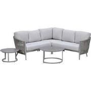 Garden Impressions Devin loungeset hoek 5-delig - Monte Carlo loungeta...