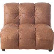 DUTCHBONE Sofa Element Hackman No Arm Leather Cognac
