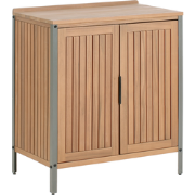 IVREA - Buitenkeukenkast 2-deurs - Bruin - Acaciahout