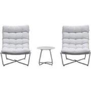 Danzig relaxstoelen set - taupe - valley sand