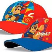 Paw Patrol Polyester Petten - Set van 2 Stuks - Rood & Blauw