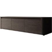 Meubella - Bijou - TV-Meubel - Zwart - 168x41x42 cm